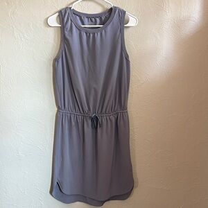 Athleta Sleeveless Gray Mini Dress